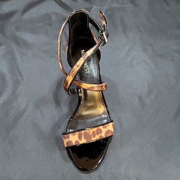 NINE WEST STRAPPY HIGH HEEL OPEN STILETTOS PUMP - Picture 9 of 16